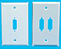 40-9534 - D Sub Components Connectors Wallplates image