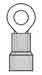 19067-0076 - Ring Tongue (Eyelet Style) Terminal Solderless Terminals 4 AWG image