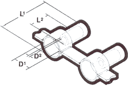 Nichifu Closed-End Connectors     Lineart