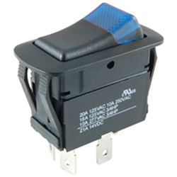 54-234W - Waterproof Illuminated Rocker switch image